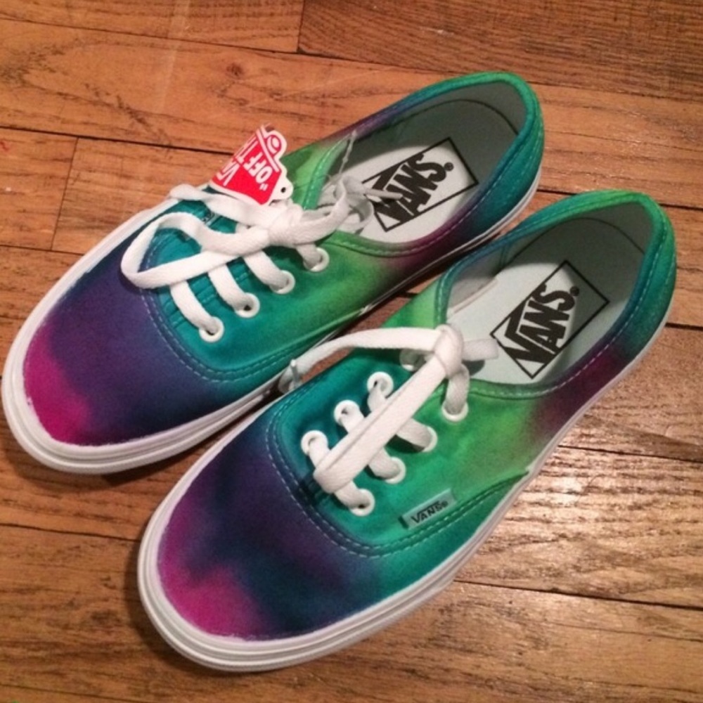 Tie Dye Vans